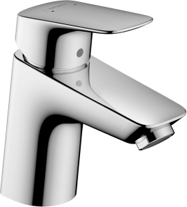 Baterie lavoar cu ventil pop-up, Hansgrohe, Logis 70 LowFlow, Crom, 71078000_3