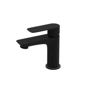 Baterie pentru lavoar, LaVita Scala 80, fără ventil, negru mat_7