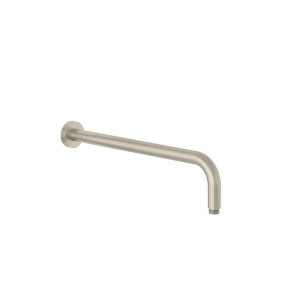 Braț de duș Kludi A-QA, cu montaj pe perete, rozetă rotundă, 40 cm, brushed nickel_10