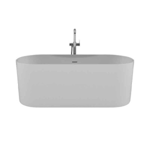 Cadă de baie TEKO Zanzibar din compozit mineral, 157 x 63,5 cm, alb lucios_22
