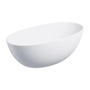 Cada freestanding, Omnires SHELL M+, 148 x 75 cm, alb mat_2