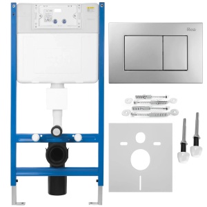 Cadru Wc Încastrat K011a-q Rea Cu Buton J Satin_24
