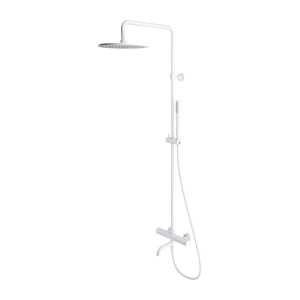 Coloana de cada-dus cu termostat, Omnires Y, alb mat_10