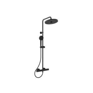 Coloană de duș termostată Ideal Standard Ceratherm T25+, 2 jeturi, negru mat_24