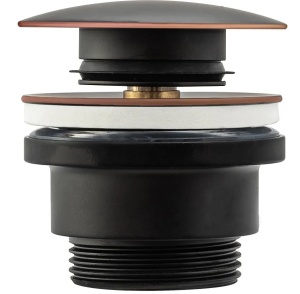 Dop Pentru Lavoar Universal Klik-klak Rea Old Black_7