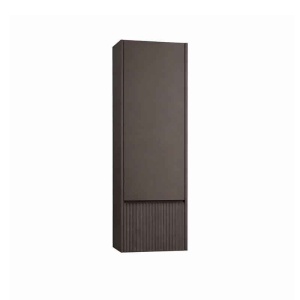 Dulap înalt suspendat Kolpasan, Orphia 140, front riflat, 1 ușă, 1 sertar, graphite grey_4