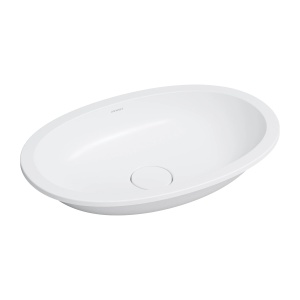 Lavoar sub blat Omnires SHELL M+, 54 x 34 cm, alb mat_4