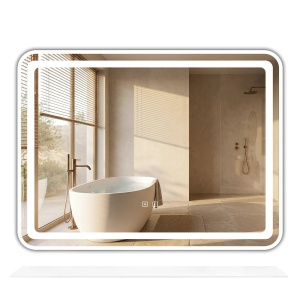 Oglindă Led Rea Cu Raft 80x60 Cm L-8060_12