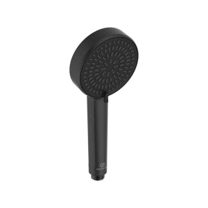 Pară de duș Ideal Standard, Idealrain Alu+, 2 jeturi, 10 cm, negru mat_1