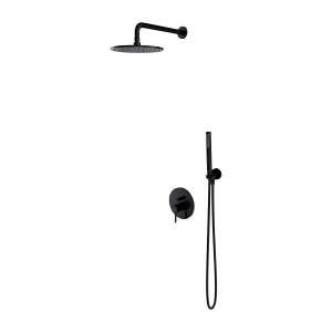 Set de dus incastrat, Omnires Y, pentru montare ascunsă, negru semimat_3