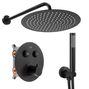 Set De Duș Incastrat Rea Lungo Black Matt Box_4