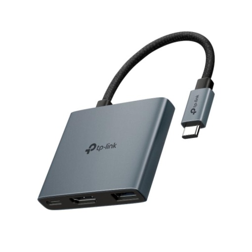 USB Type-C 3-Port Hub SPEC: 1 × USB-C Connector，1 × HDMI 4K 60Hz Port，1 × USB-C PD 100W Port，1 × USB-A 3.0 Ports FEATURE: Plug and Play, Self-storage for Connector, Fast Heat Dissipation, Flexible and Durable