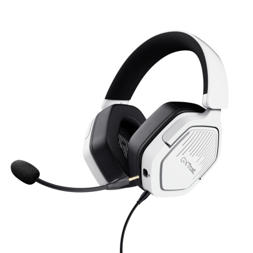 Casti cu fir multiplatforma Trust GXT492 Carus, cu microfon, tip conector 3.5mm, frecventa raspuns 20 Hz - 20.000 Hz, lungime cablu 120cm, alb