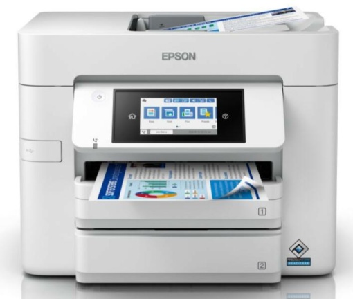 Multifunctional inkjet color Epson WF-C4810DTWF , dimensiune A4 (Printare, Copiere, Scanare, Fax), duplex, viteza 36ppm alb-negru, 22ppm color, rezolutie 4800x1200 dpi, limbaj de printare: GDI, ESC/P-R, alimentare hartie 330 coli, limbaje de printare: