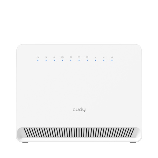 CUDY N300 Wi-Fi 4G LTE Cat.4 Router, build-in 4G LTE modem, 4 10/100M RJ45 Ports, Nano SIM Slot, 300Mbps at 2.4GHz, Internal antennas, PPTP/L2TP/OpenVPN/WireGuard VPN, DNS over Cloudflare/Google/Quad9, DDNS, SMS, Band locking, TR069/TR098/TR111/TR181,