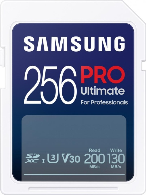 Card de Memorie SDXC Samsung PRO ULTIMATE 256GB UHS1 W/AD