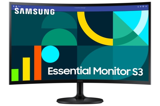 Monitor Samsung 27" LS27D360GAUXEN, Curvature: 1800R, Diagonal (inch): 27, Diagonal (cm): 68.58, Aspect ratio: 16:9, Panel: VA, Resolution: 1920x1080, Refresh Rate: 100Hz, Response time GtG: 4ms, Brightness (max): 250 cd/m², Contrast (static) : 3000:1,