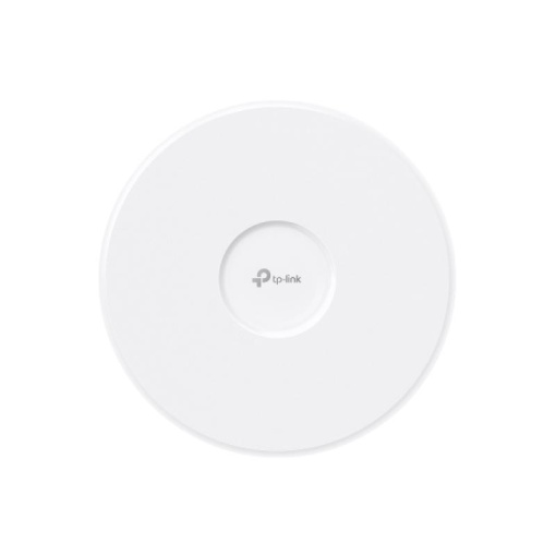 Omada BE3600 Ceiling Mount Tri-Band Wi-Fi 7 Access Point PORT: 1×2.5G RJ45 Port SPEED:688 Mbps at 2.4 GHz + 2882 Mbps at 5 GHz FEATURE: 802.3 at POE + and 12V DC (Power Adapter is not included), 4 ×Internal Antennas, MU-MIMO, Seamless Roaming, Band