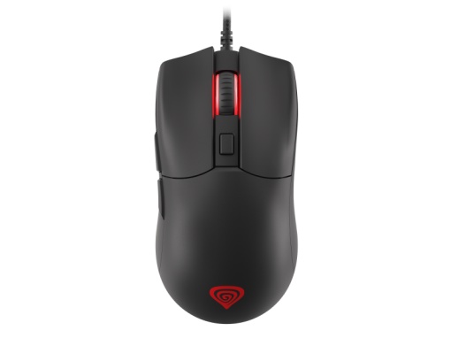 Mouse gaming cu fir Genesis Krypton 750, senzor optic Pixart PAW3333, interfata USB, rezolutie maxima 8000 DPI, numar butoane programabile 6, iluminare RGB, switch mecanic Huano, alb