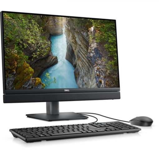 Optiplex All-In-One 7420, Intel Core i3 14100T (12 MB cache, 4 cores, 8 threads, up to 4.4 GHz Turbo, 35W), FHD HDR camera, UMA, AC adapter, Intel Core i3 14100T (12 MB cache, 4 cores, 8 threads, up to 4.4 GHz Turbo, 35W), Intel Integrated Graphics, 8GB