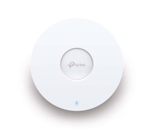 "AX1800 Ceiling Mount Dual-Band Wi-Fi 6 Access Point PORT:1× Gigabit RJ45 Port SPEED:574Mbps at 2.4 GHz + 1201 Mbps at 5 GHz FEATURE: 802.3at POE and 12V DC (Power Adapter is not included), 2×Internal Antennas, MU-MIMO, Seamless Roaming, Band Steering,