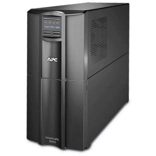 UPS APC Smart-UPS SMT line-interactive / sinusoidala 3000VA / 2700W 8conectori C13 1 conectori C19, baterie RBC55, optional extinderegarantie cu 1/3 ani (WBEXTWAR1YR-SP-04/WBEXTWAR3YR-SP-04)with Smart Conect,3 ani garantie echipament si 2 ani garantie