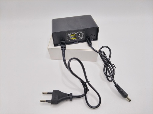 ALIMENTATOR CAMERE 12V 2A HM-A127 12V 2A, EU standard plug