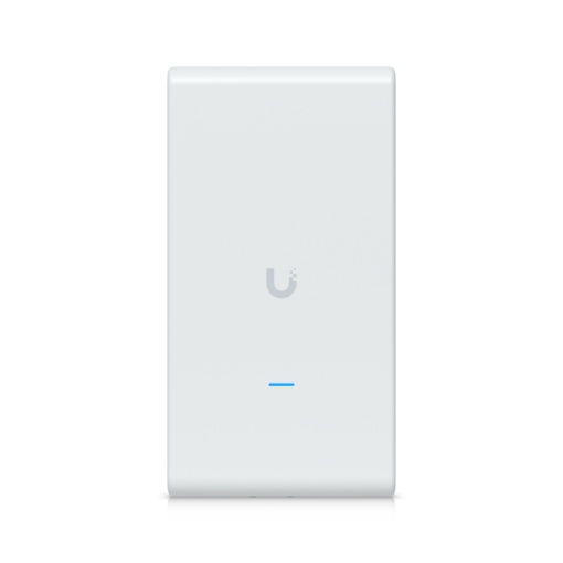 Ubiquiti U6-Mesh. 2.4 GHz, 5 GHz, Rată maximă transfer de date: 4800 Mbit/s. Algoritmi de securitate: WPA, WPA-Enterprise, WPA-PSK, WPA2, WPA3. Viteză transfer de date Ethernet LAN: 1000 Mbit/s. Power over Ethernet (PoE) Suport. Consum de energie (max):