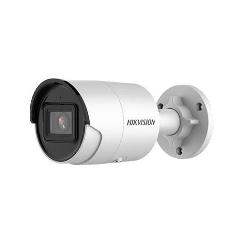 Camera supraveghere Hikvision IP bullet DS-2CD2063G2-IU(2.8mm), 6MP, Acusens - filtrarea alarmelor false dupa corpul uman si masini, microfon audio incorporat, senzor 1/2.8" Progressive Scan CMOS, rezolutie 3200 × 1800@20fps, iluminare Color: 0.005 Lux @