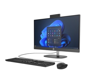 All-in-One HP ProOne 240 G10 23.8 inch Non-Touch IPS FHD, Intel Core i7-1355U, video Integrat Intel Iris Xe Graphics, RAM 16GB, SSD 512GB, Fixed Stand, HP 125 Black Wired Keyboard, HP 125 Black Wired Mouse, Iron Gray, Microsoft Windows 11 PRO 64bit, 3yw - Img 7
