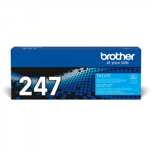 Brother TN-247C TN247C cartus toner cyan original OEM pt HL-L3210CW/HL-L3270CDW/DCP-L3510CDW/DCP-L3550CDW/MFC-L3730CDN/MFC-L3770CDW - 2300 pag