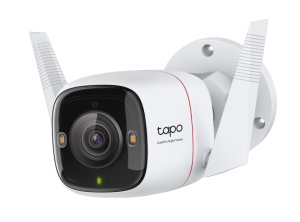 Camera Supraveghere WIFI, wireless TAPO C325WB, Senzor: 1/1.79" Progressive Scan CMOS, Rezolutie: 2K QHD 4MP, Lentila: F/NO: 1.0±5%; Distanță focală: 4.58mm±5%, Unghi vizualizare: 127°, Night Vision ColorPro, Weatherproof: IP66, Standarde si protocoale:
