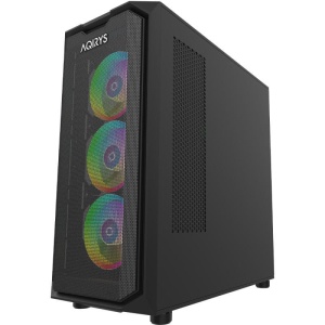Carcasa AQIRYS Wezen PRO, RGB, Mid Tower, Black - Img 2