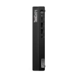 Desktop Business Lenovo ThinkCentre M70q Gen 5 cu procesor Intel Core i7 14700T pana la 5.2 GHz, 16 GB DDR5, 512GB SSD, UHD Graphics 770, Fara OS, Black, 3 ani Garantie - Img 3