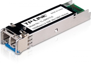 "Gigabit Single-Mode SFP Module SPEC: Single-mode, MiniGBIC, LC Interface, Up to 10 km Distance"