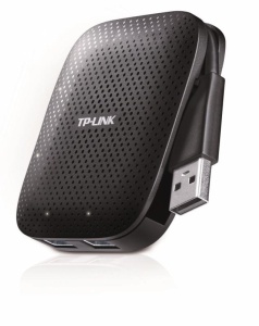 Hub USB TP-Link UH400 USB-A, 4 porturi, Negru