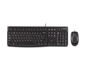 Kit Logitech MK120, tastatura cu fir standard, USB 2.0, mouse optic numar butoane/rotite scroll 3/1, negru - Img 9