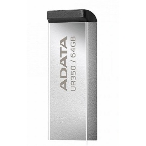 Memorie USB ADATA UR350 64 GB, USB 3.2, Argintiu - Img 2
