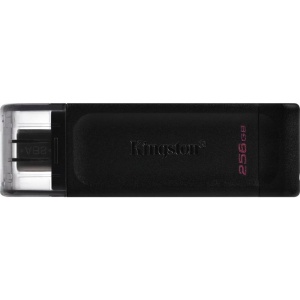 Memorie USB Kingston DataTraveler 70 256GB, USB Type-C, Negru