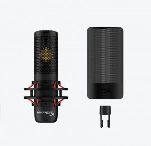 Microfon HP HyperX ProCast, cardioid, USB, Negru - Img 4