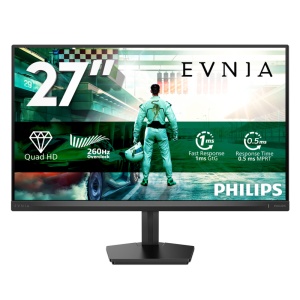 Monitor Philips 27" 27M2N3500PF/00, Diagonal (inch): 27, Diagonal (cm): 68.5, Aspect ratio: 16:9, Panel: Fast IPS, Resolution: 2560x1440, Refresh Rate: 144Hz/260Hz, Response time GtG: 1ms, Response time MPRT: 0.3, Brightness (max): 300 cd/m², Contrast