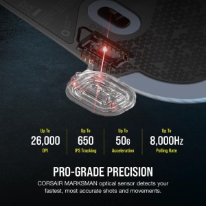 Mouse Gaming CORSAIR M75 LIGHTWEIGHT NEGRU - Img 4