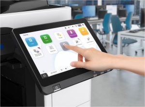 Multifunctional EPSON WORKFORCE ENTERPRISE AM-C4000 INKJET, Format A3, (print, Copy, Scan, Fax), 4 culori, viteza printare: 40ppm A4 mono si color, rezolutie printare: 600 x 2400DPI, duplex, Scanner CIS, viteza : 60ipm, duplex scanare, Rezolutie scanare: - Img 2