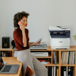 Multifunctional laser color Xerox C325V_DNI, dimensiune A4 (Printare,Copiere, Scanare, Fax), Dimensiune: A4, Viteza Până la 35 ppm color/alb-negru Letter/Până la 33 ppm color/alb-negru A4, Rezolutie Tipărire: 1200 x 1200 dpi, calitate culoare de 4800, - Img 5