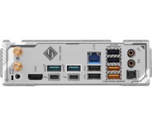 Placa de Baza ASROCK Z890 STEEL LEGEND WIFI LGA1851, 4x DDR5, 1x HDMI 2x Intel Thunderbolt, 1x PCIE 5.0 x16 1x PCIE 4.0 x16 1x PCIE 4.0 x4, 4x M.2, 4x SATA 6GB/s, ATX - Img 12