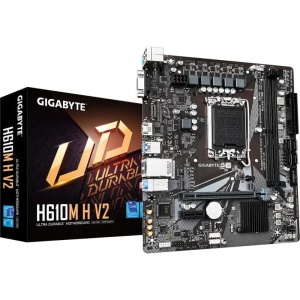 Placa de baza Gigabyte H610M H V2, Socket 1700, DDR5, Micro-ATX