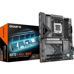 Placa de baza Gigabyte X870 EAGLE WIFI7, Socket AM5, DDR5, ATX