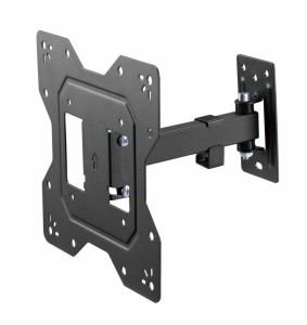 Suport TV de perete Serioux, TV68-221, compatibilitate dimensiune ecran: 23"-43", compatibilitate VESA:100x100, 100x200, 200x100, 200x200, greutate maximă suportata: 30kg, distanta fata de perete: 56~204mm, inclinare: ＋5°～-8°, pivotare: +90°~-90° - Img 3