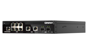 Switch QNAP M2106R CPU Marvell 98DX2528, 6 porturi 2.5Gbps, 2 porturi 10Gbps SFP+, 2 porturi 10GbE RJ45, rackabil, web-managed, garantie2 ani - Img 7