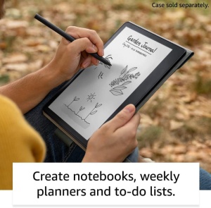 Tableta ePaper Amazon Kindle Scribe, ecran 10.2", 300 ppi, Premium Pen inclus, 16GB, Wi-Fi (Gri) - Img 5